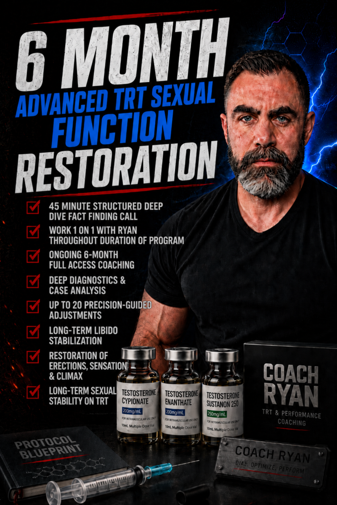 6 Month Advanced TRT Sexual Function Restoration